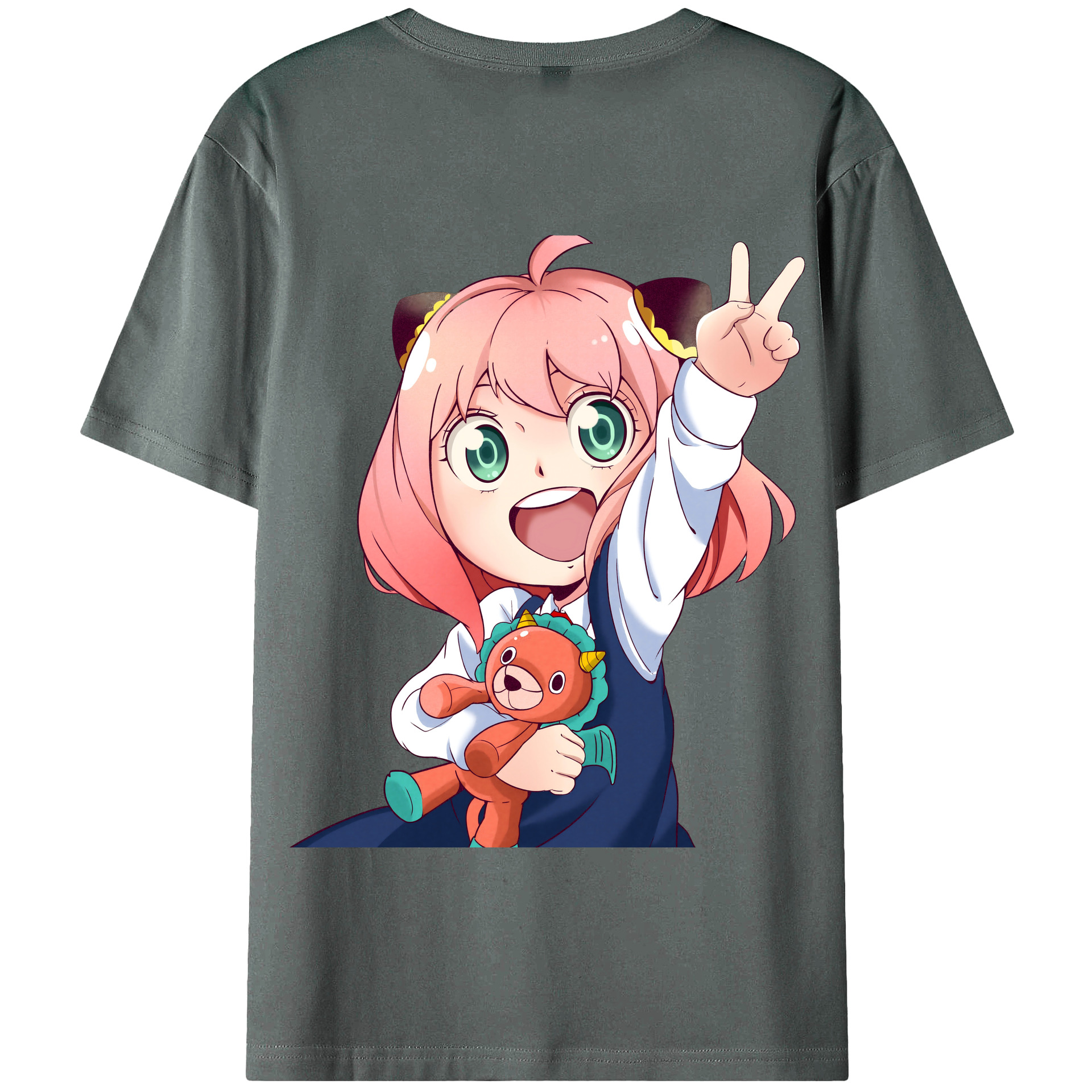 （画像用） SPY×FAMILY间谍家家酒 綿100％半袖Tシャツ（背面プリント）